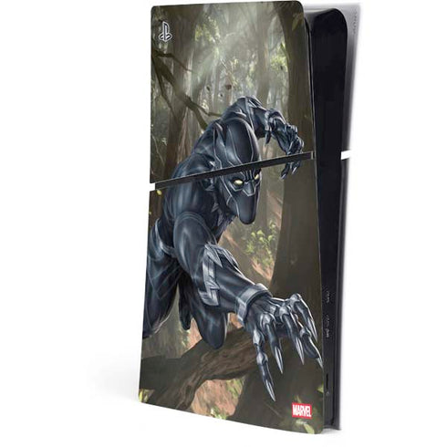 Marvel Black Panther In the Jungle PS5 Slim Digital Edition Console Skin